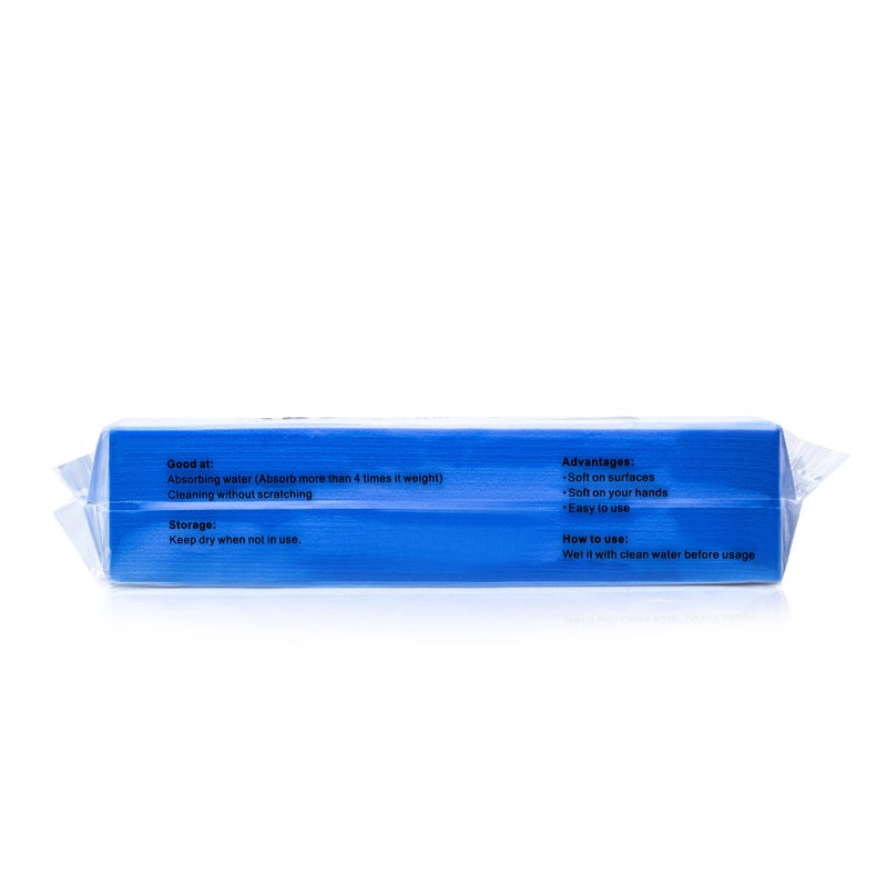 SAUGWUNDER Cleaning Sponge Super Absorbent Water Durable ^~ You Know 17.5Ã—7.5Ã—3.5 cm[6.9 x 3 x 1.38 inches] Use for Household Clean Cars/Boats The dust and Dirt on Furnitures,Bathtubs&etc. (Blue) - Image 4